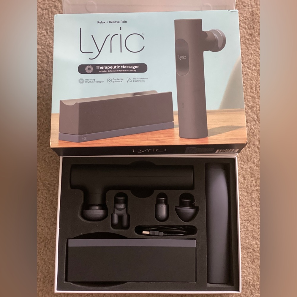 Lyric massage gun